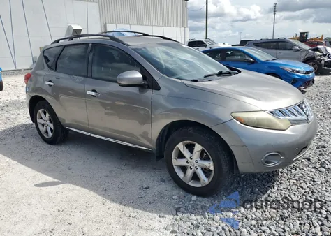 2009 Nissan Murano S z USA, uszkodzony, nr VIN JN8AZ18U89W002066